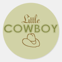 Little Cowboy Stickers