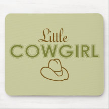 Little Cowgirl Mousepad