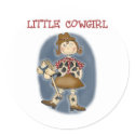 Little Cowgirl stickers