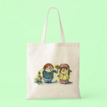 Little Critter & friend with flowers bags