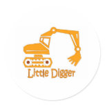 little digger stickers