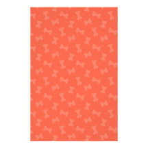Little Dog Bones Tomato Custom Stationery