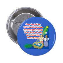 Little Drummer Boy Lyrics on T shirts and Gifts Buttons