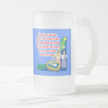 Little Drummer Boy Lyrics on T shirts and Gifts Coffee Mug