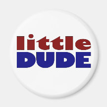 Little dude refrigerator magnets