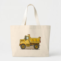 Little Dump Truck Tote Bag