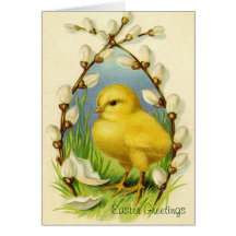 Little Easter Chick Greeting Card