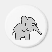Little Elephant Fridge Magnets