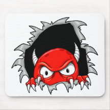 Little Evil Monster Critter  Mouse Pad