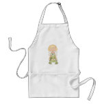 Little Fairy Girl Riding Turtle Apron