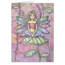 Little Flower Fairy Blank Notecard