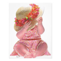 Little Flower Girl Announcement