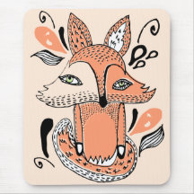 little fox alfombrilla de ratón