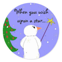 Little Frosty Sticker