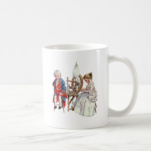 Little George and Martha Washington Coffee Mug
