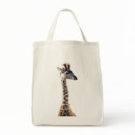 "Little Giraffe" Wildlife Animal Watercolor bags