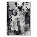 little girl and monster2 card