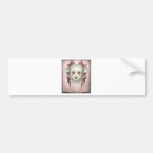 Little girl Head.jpg Bumper Sticker