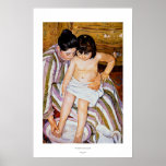 Little girl loving mother art by Mary Cassatt Posters
