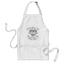 LITTLE GIRLS CRY, BIG GIRLS SAY FUCK YOU APRON