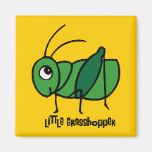 Little Grasshopper Magnet