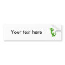 Little green gecko bumper stickers