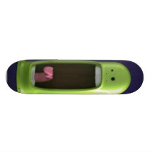 Little Green Man Custom Skate Board