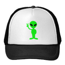 Little Green Man Hats
