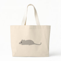 little grey mouse bag