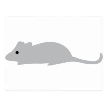little grey mouse postcards