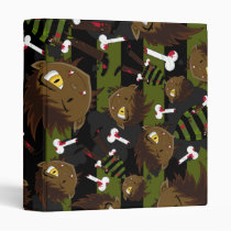 Little Halloween Werewolf Binder binders