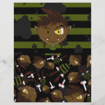 Little Halloween Werewolf Flyer