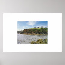 little haven; pembrokeshire coast; wales; plakatdruck