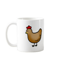 Little hen mug