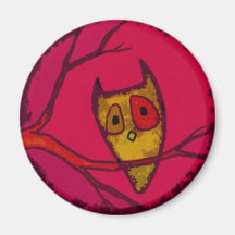 Little Howly Owly Refrigerator Magnets