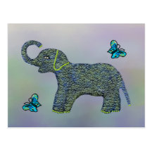 Little Jade Elephant Postcards