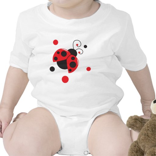 Little Lady Ladybug baby Shirt
