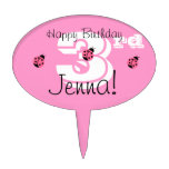 "Little Ladybug" Birthday Cake Topper