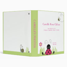 Little Ladybug Photo Album Binder New Baby