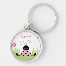 Little Ladybugs Premium Favour or Name Tag Key Chain