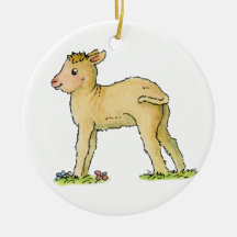 Little Lamb Baby Ornament