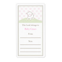 Little Lamb Bookplate