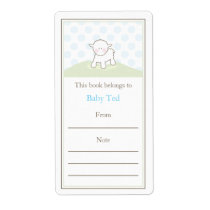 Little Lamb Bookplate