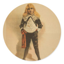 Little Lord Fauntleroy Round Sticker