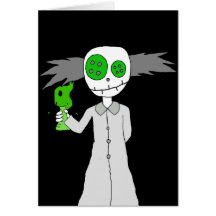 'Little Mad Scientist' Card