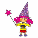 Little magic wizard photo sculptures