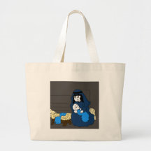 Little Mary and Jesus Canvas Bags