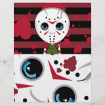 Little Masked Killer Halloween Flyer