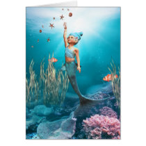 Little Mermaid Card