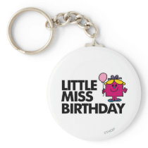 Little Miss Birthday Classic 2 Key Chains